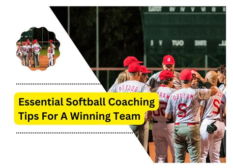 Tips for Coaching Softball