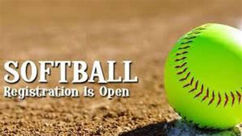 Softball Registration