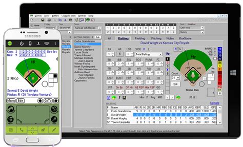 Softball Scoring Software