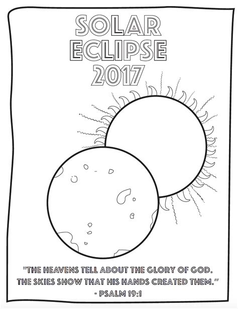 Solar Eclipse Coloring Benefits