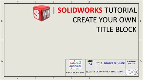 SolidWorks Template Customization