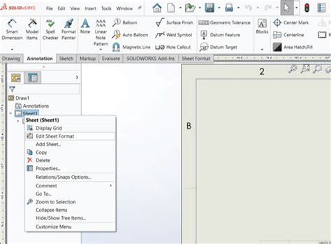 SolidWorks Template Productivity