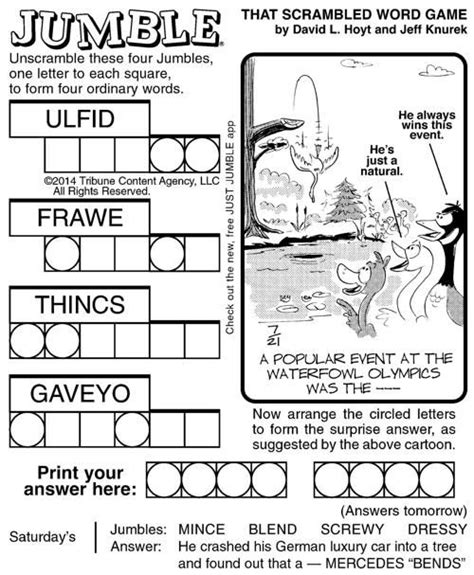 Solving Jumble Puzzles