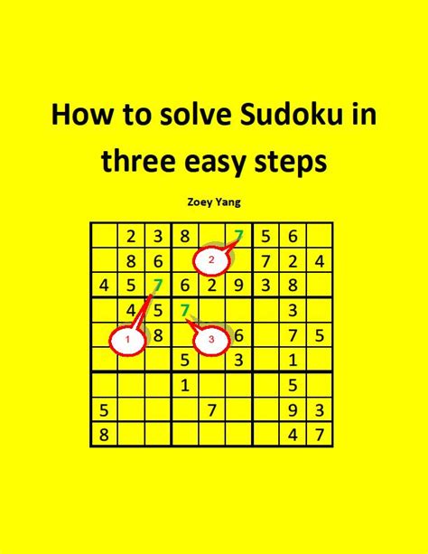 Tips for solving Sudoku