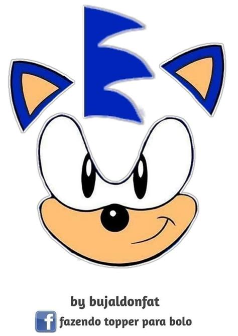 Sonic Face Template Examples