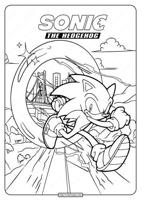 Free Sonic Printables for Educational Purposes