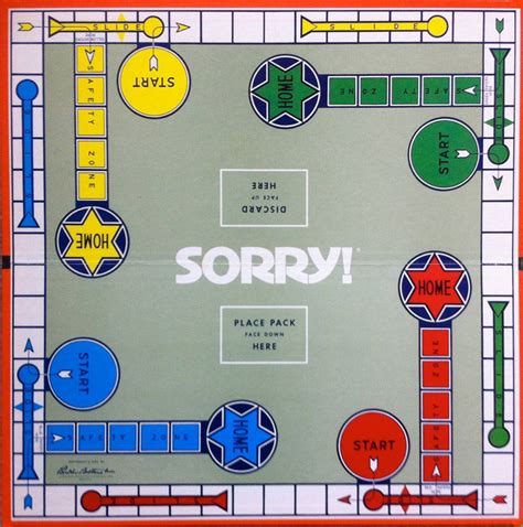 Sorry Game Board Enjoyment