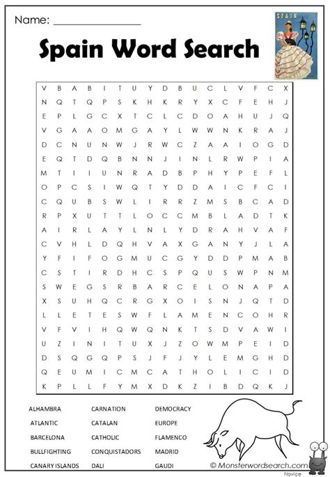 Spanish Word Search 1