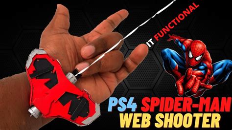 Spider-Man Ps4 web shooter template 1