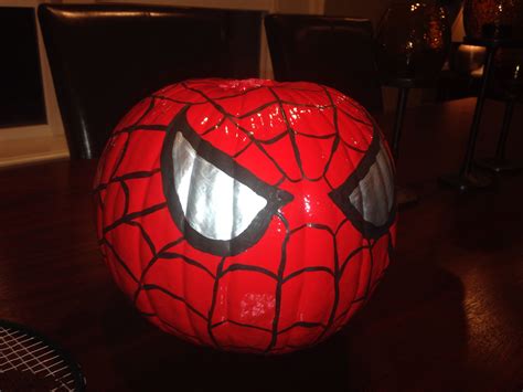 Spiderman pumpkin ideas