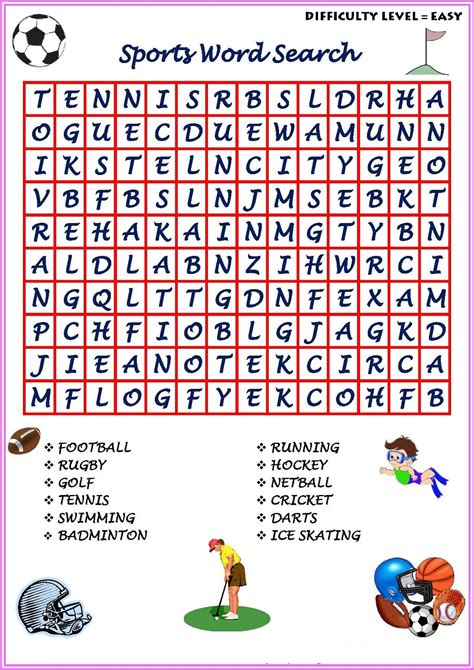 Sports and Games Puzzle