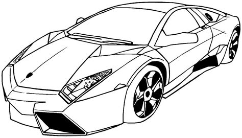 Sports Cars Coloring Pages