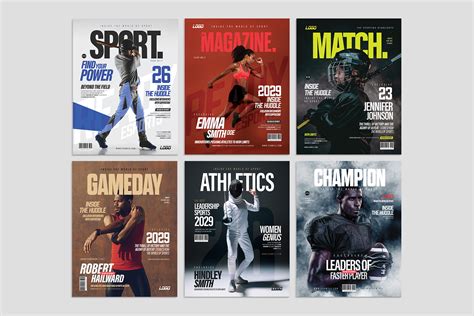 Sports Magazine Template