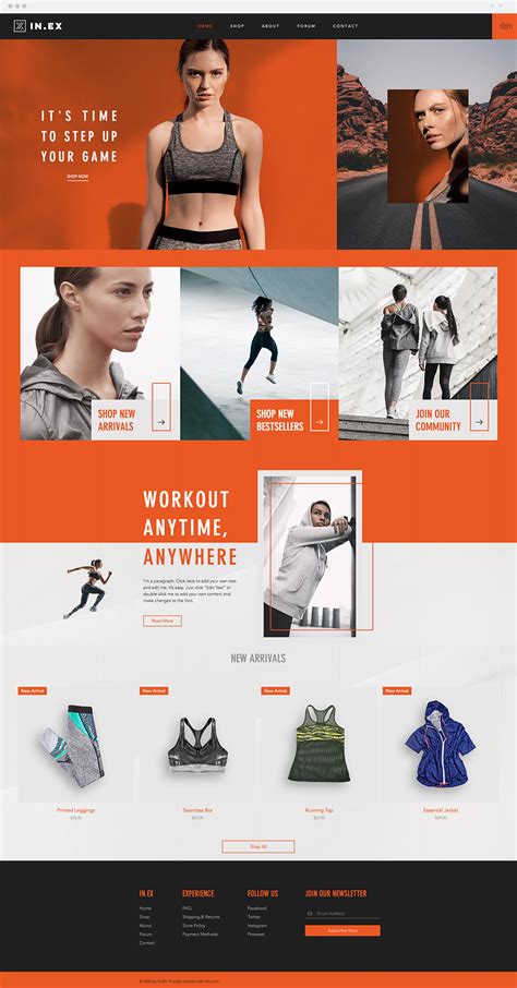 Sportswear Template