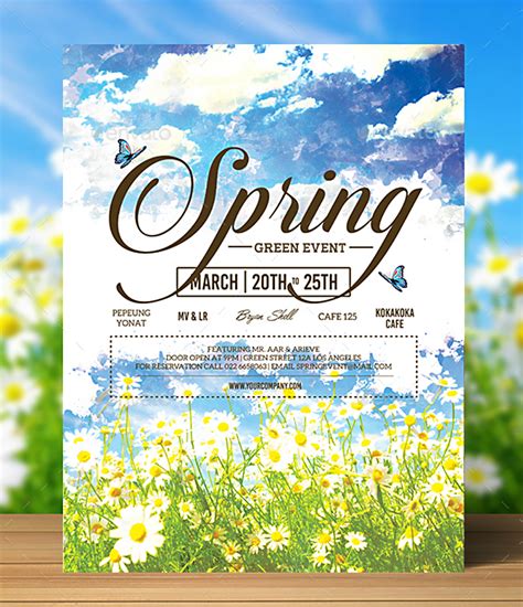 Spring Template Designs