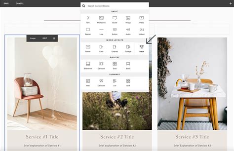 Squarespace Design Options