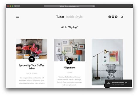 Squarespace Template Identifier Tool