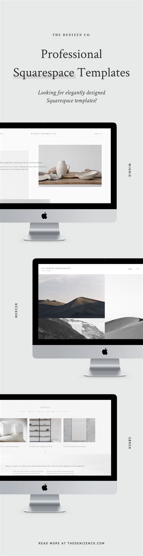 Squarespace templates for websites