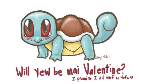 Squirtle Valentines Printables