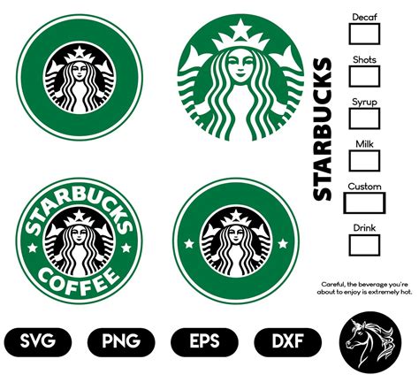 Starbucks SVG Templates