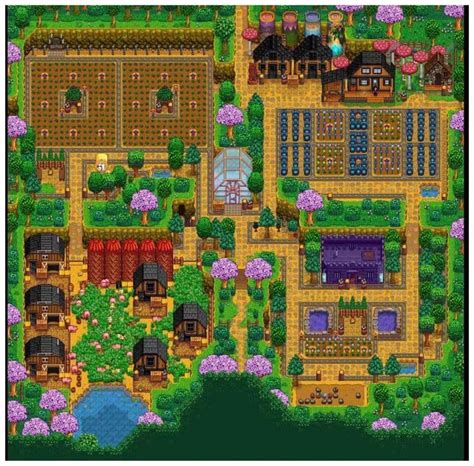 Stardew Valley Decorative Layouts