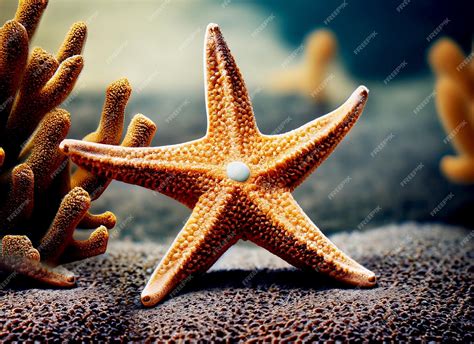 Starfish in their natural habitat