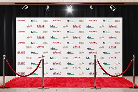 Step and Repeat Banner Templates for Social Media