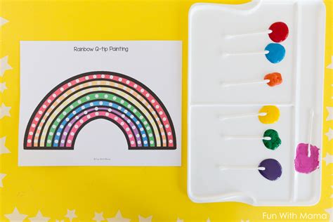 Steps to Create Q Tip Art Printables