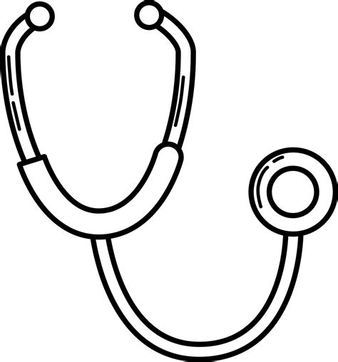 Stethoscope Coloring Pages