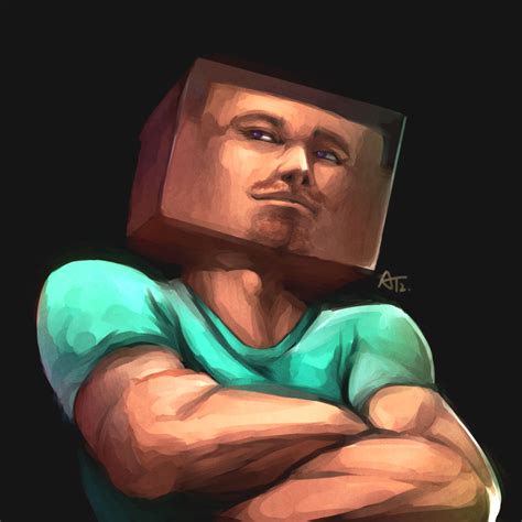 Steve Face Fan Art