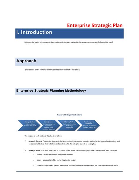 Strategic Planning Template Doc