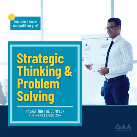 Strategic problem solving and planning