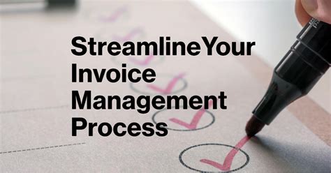 Streamlining the Invoicing Process