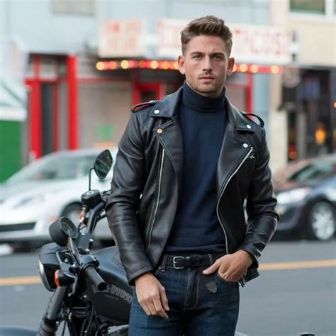 Styling ideas for leather jackets