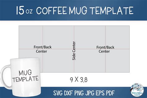 Sublimation Mug Template 5