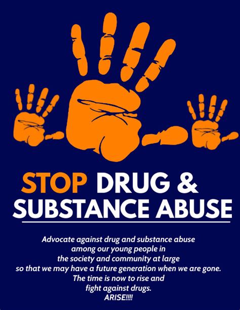 Substance Abuse Flyers Image