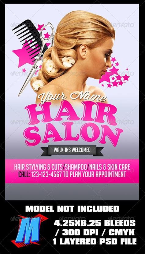 Success Hair Salon Flyers