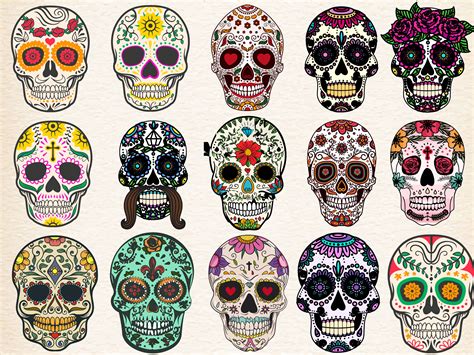 Sugar Skull Art for Dia de los Muertos