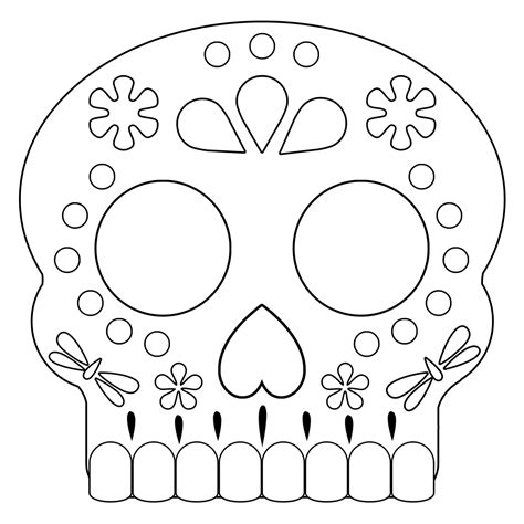 Sugar Skull Templates