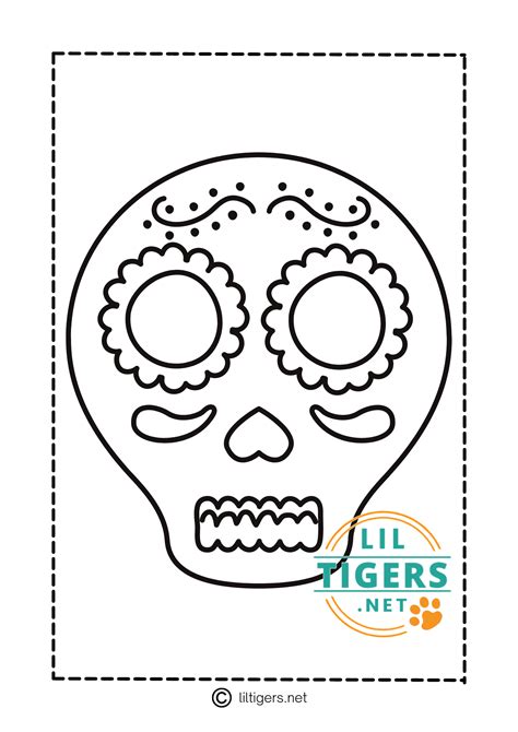 Working with Sugar Skull Templates