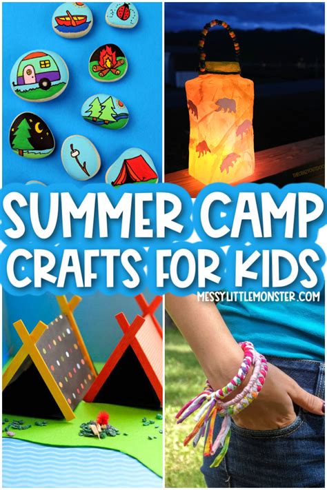 Summer camp crafts