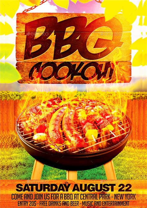 Summer Cookout Flyer