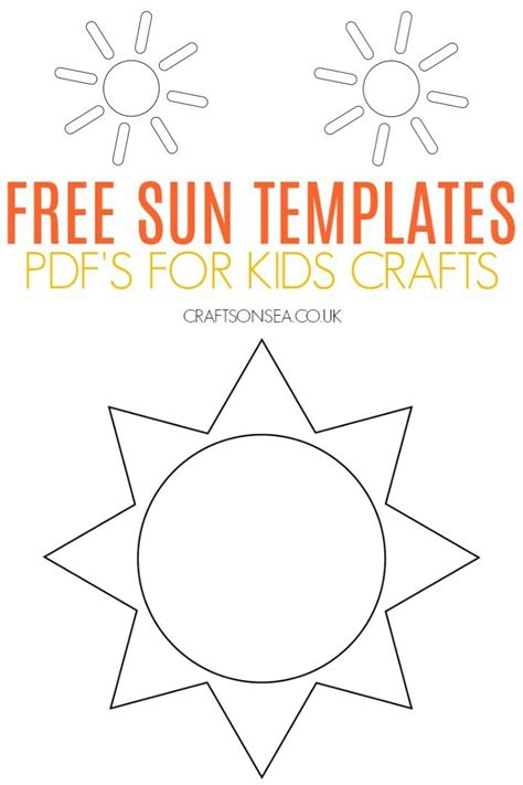 Sun Template Ideas