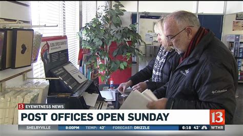 Sunday Post Office Hours