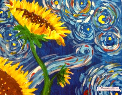 Description of Sunflower Inspired Art