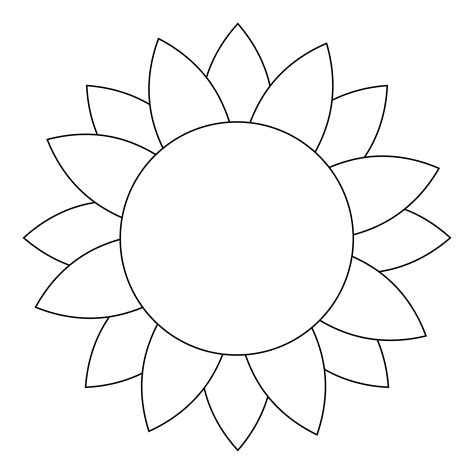 Sunflower Template Description