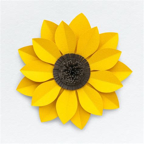 Sunflower templates for crafting