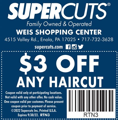 Supercuts coupons gallery