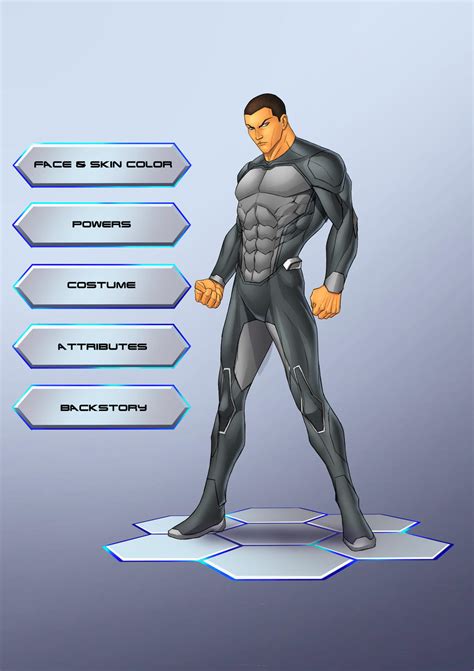 Male Superhero Creation