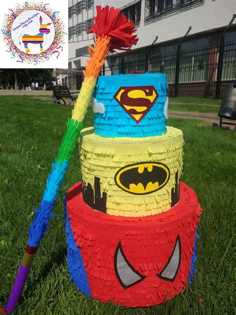 Superhero Piñata Design